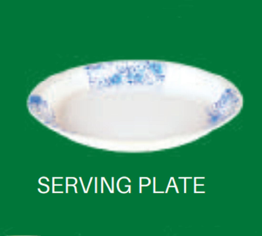 13.75" Serving Plate-Blue Bell Brand: Italiano