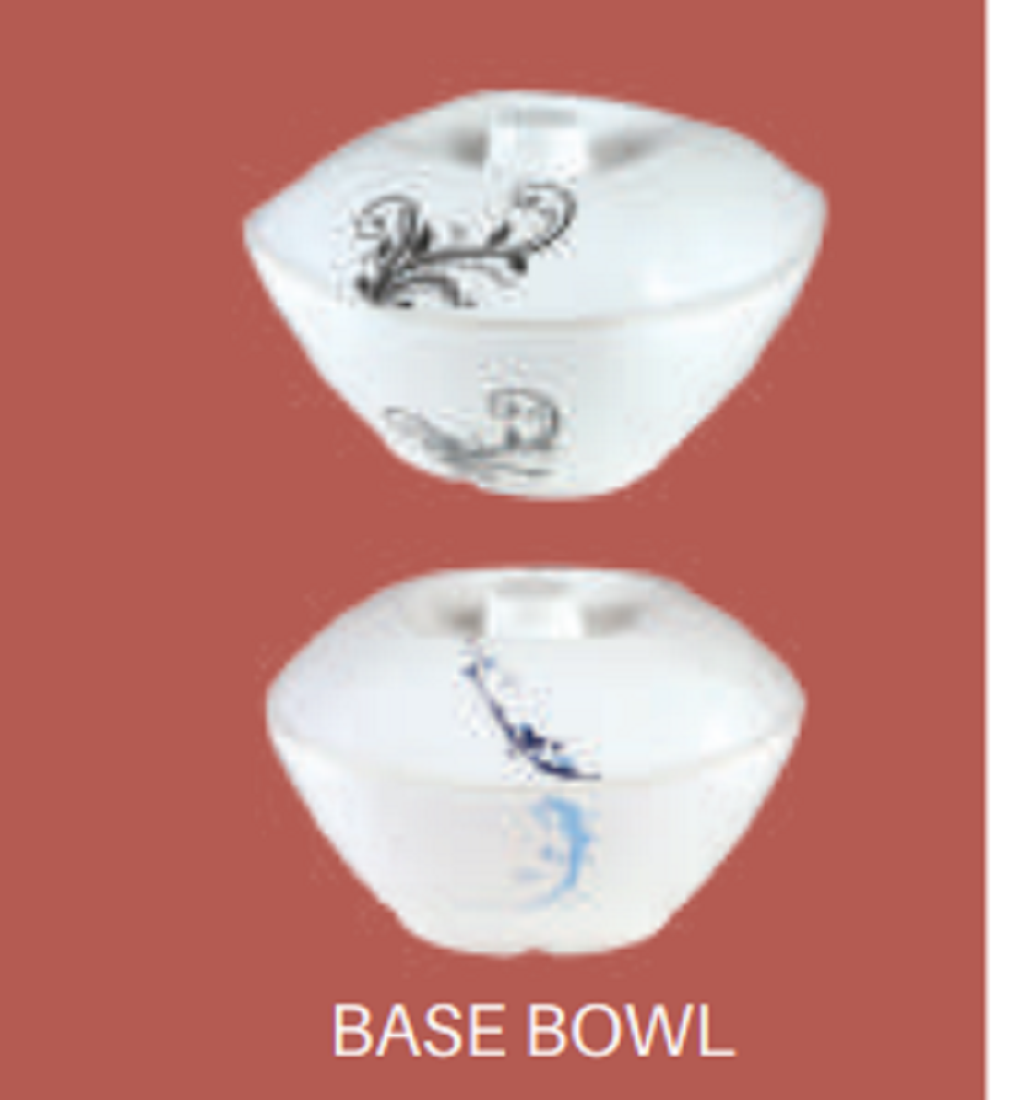 Base Bowl with Lid 8" -ELEGANT   brand Italiano