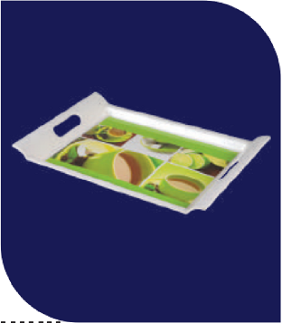 Tea Cup 18" Rtg Handle Tray Brand: Italiano