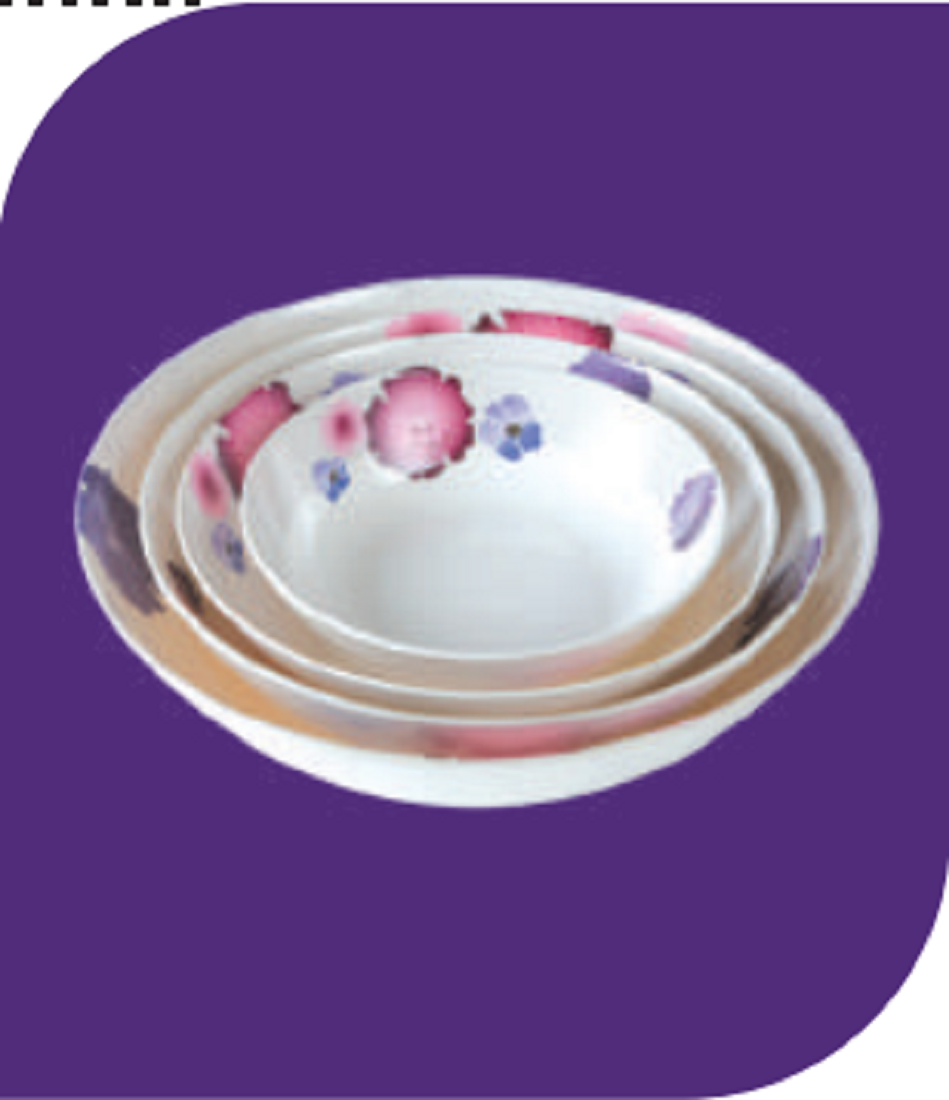 Lilac 4 Pcs Bowl Set Brand: Italiano