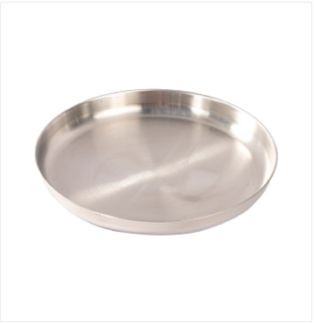 SS Plate Both Side Mirror 26cm