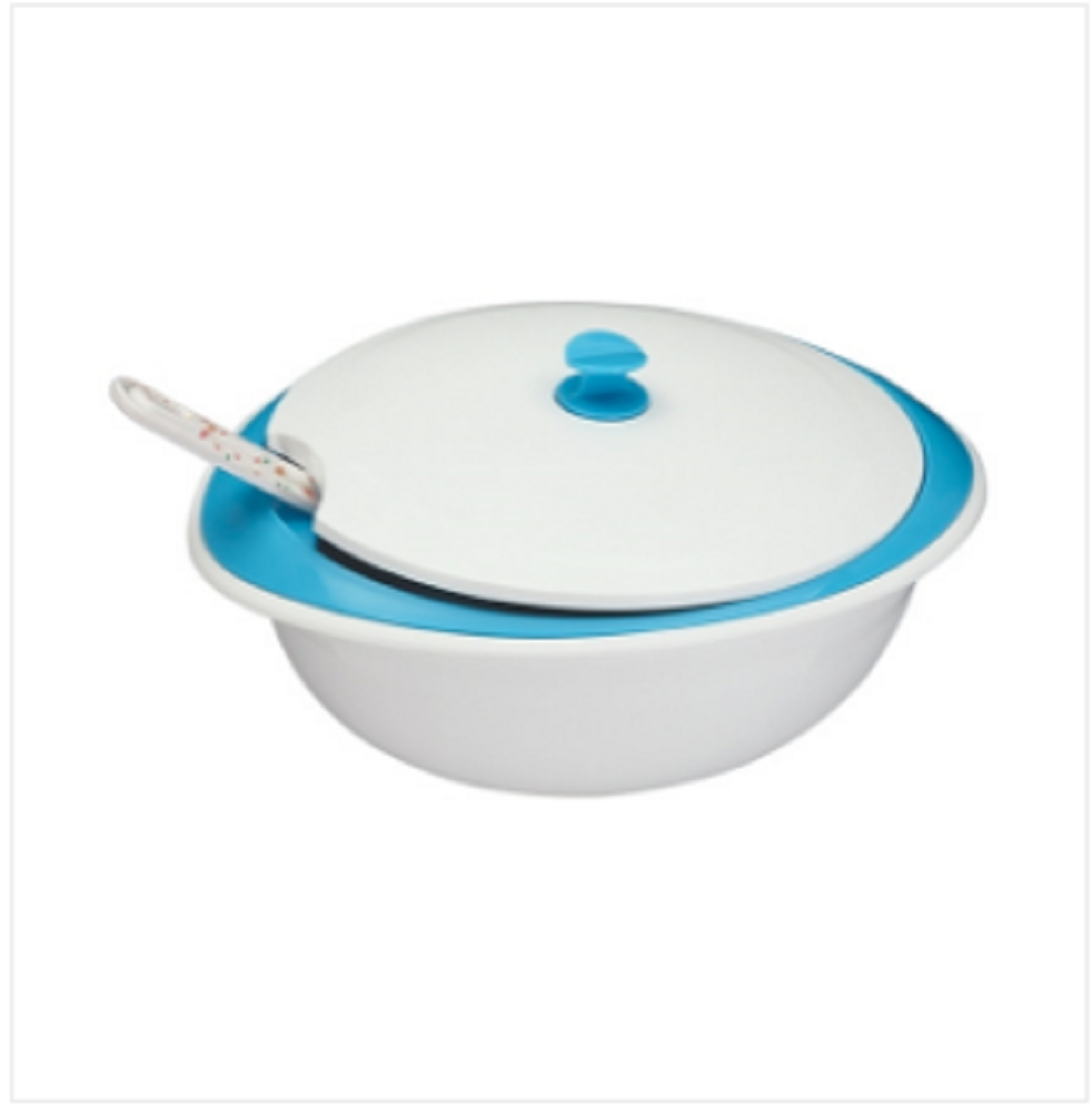 Rainbow 2 Layer Food Bowl 1500ML