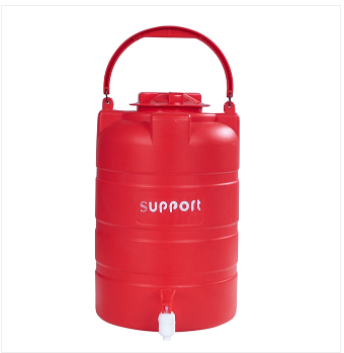 Sera 15L BLOW Tank With Tap Red