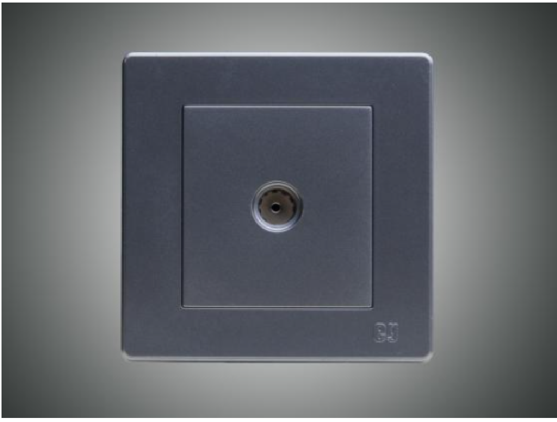 TV Socket-Silver (MGS3021/S)