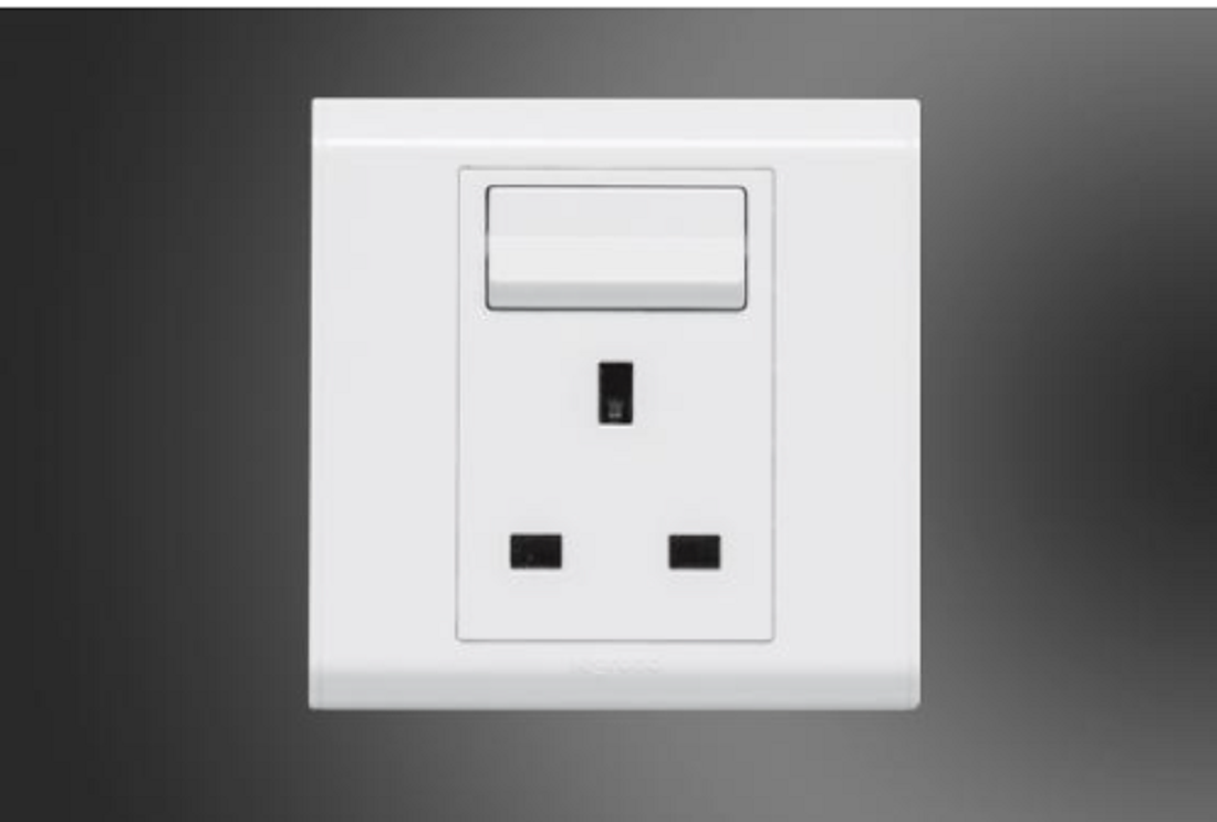 13A 3 Pin Socket+Switch-Double-Belanko