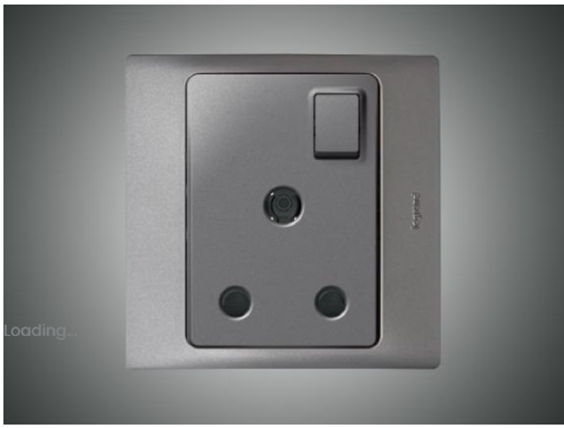 15A 3Pin Socket+Switch (283528)