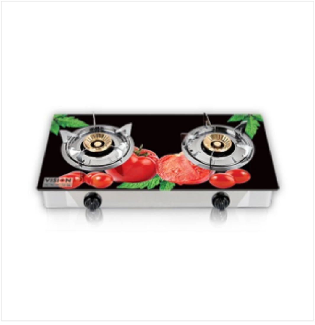 VISION LPG Double Glass Gas Stove Tomatino 3D