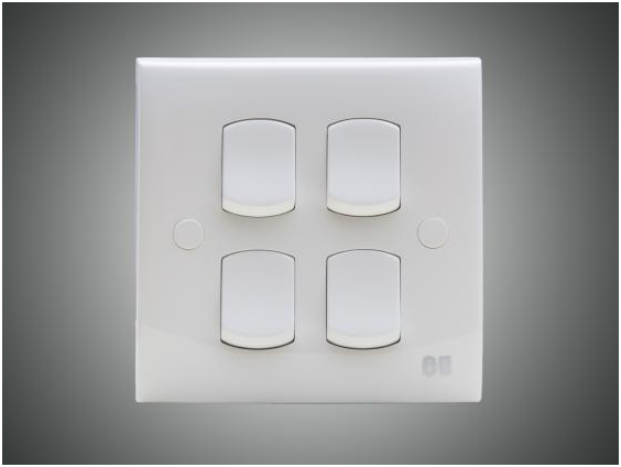4 Gang 1 Way Switch-EG (E41041)