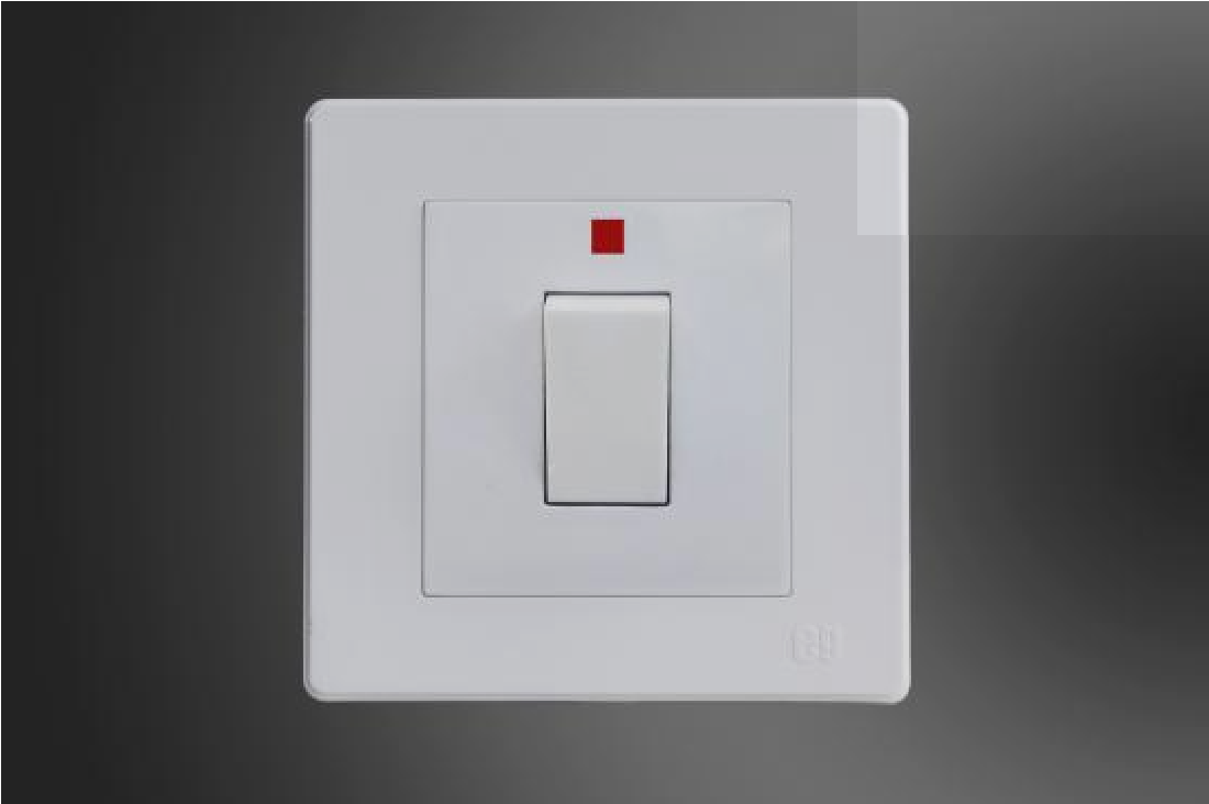 20A DP Switch  Mallia white (281061)