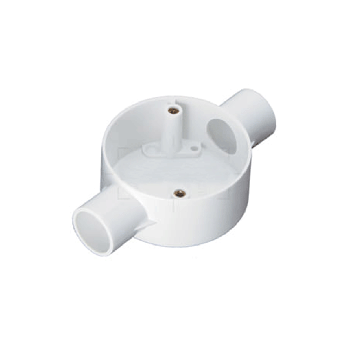 Circular Box Single Two Way 1 Inch (AAAA-13190)