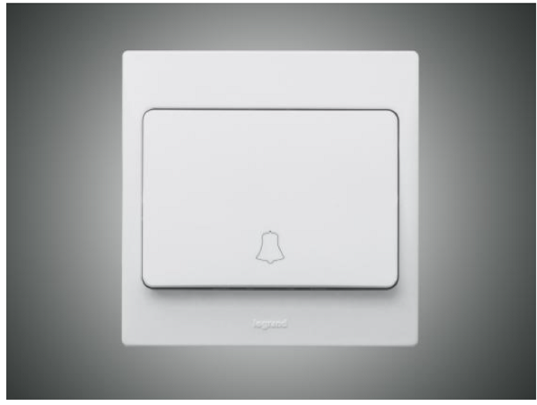 Bell push Mallia White (281040)