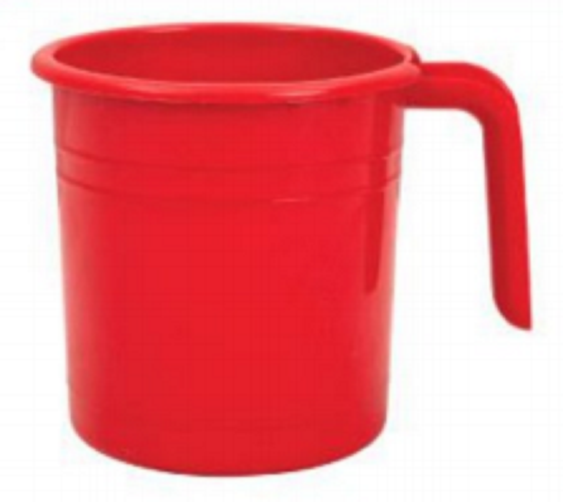 Design Mug Red 500ml -TEL