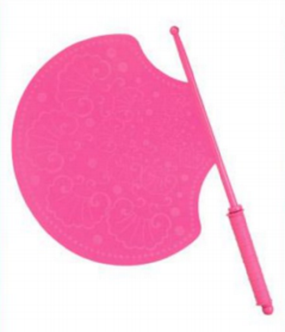 Design Hand Fan Red-TEL