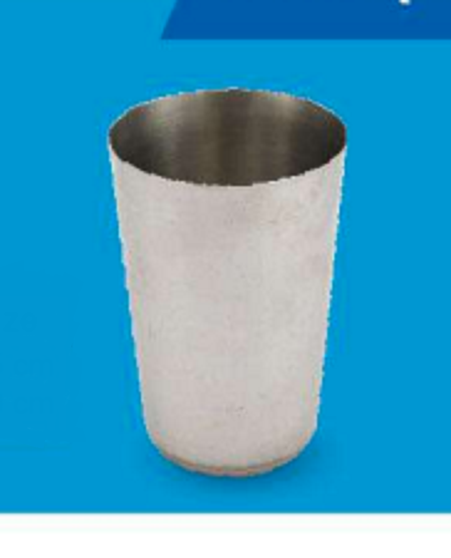 PB SS Glass Plain - 19 CM