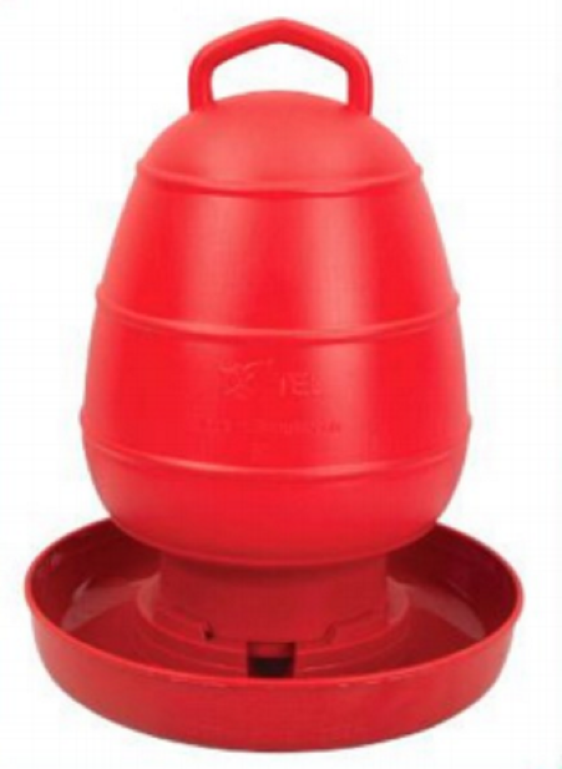 Poultry Water Tank 2L Red-TEL