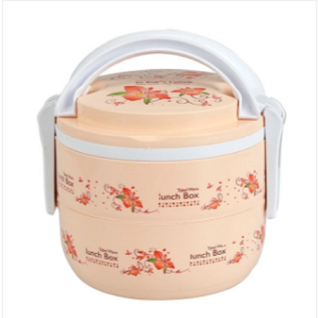 Round Double Part Tiffin Box