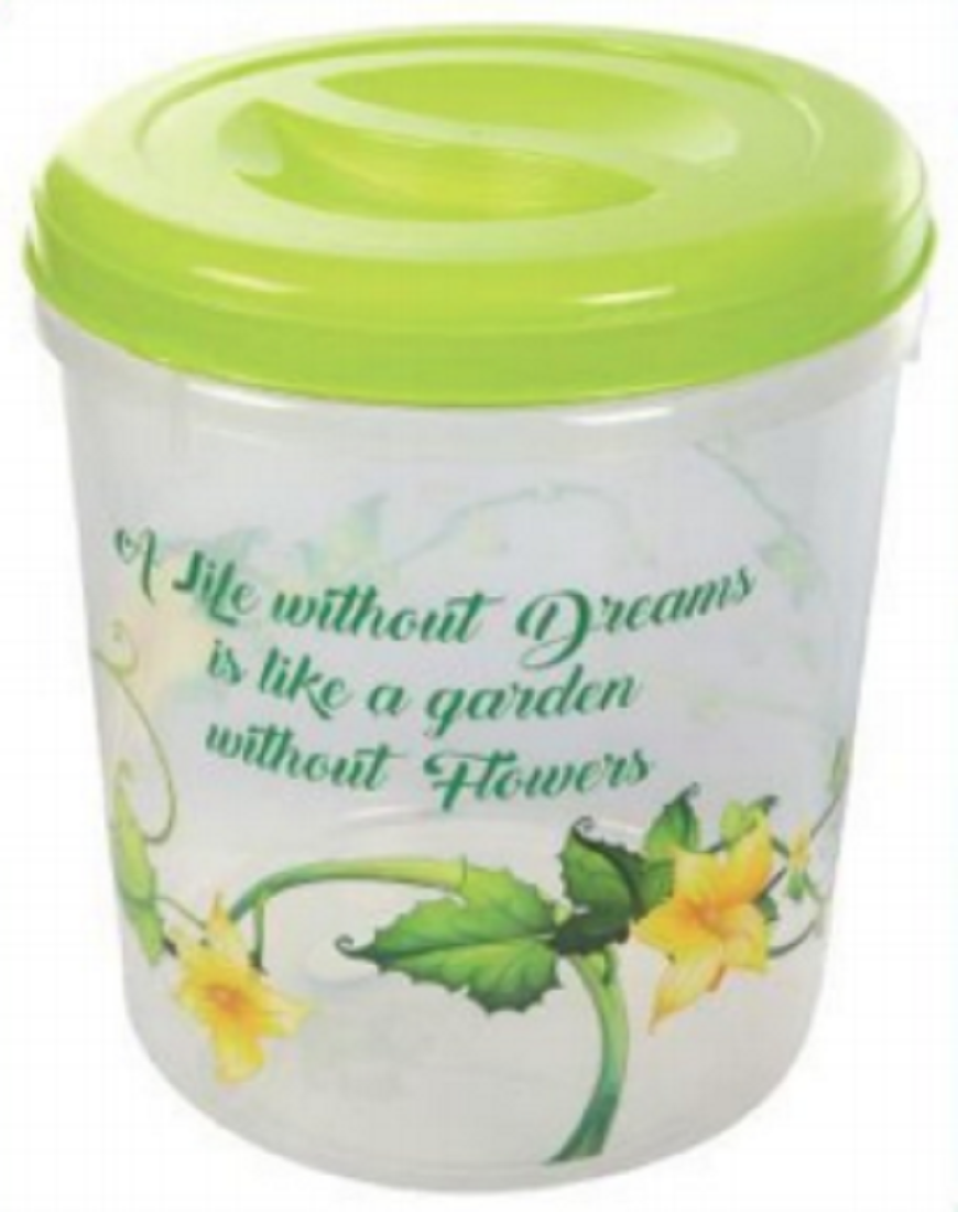 7L Storage Container with lid TR Print-TEL