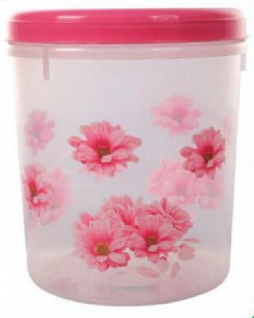 7L Storage Container with lid TR Print-TEL