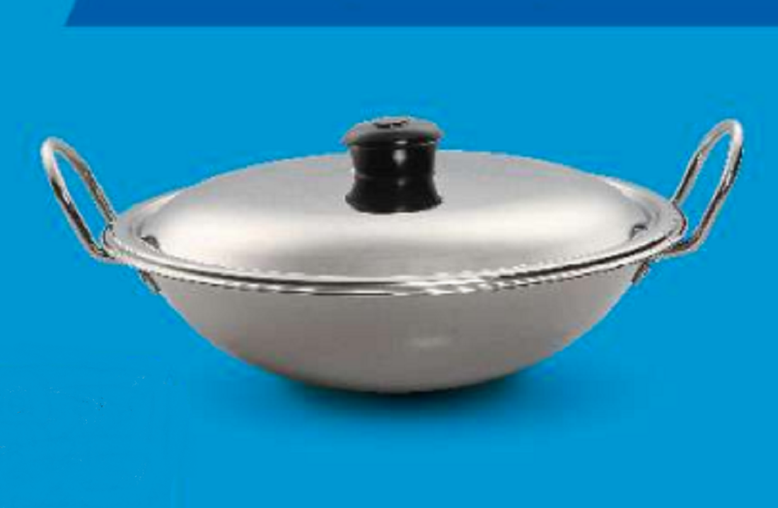 PB SS Karai With Lid- 1
