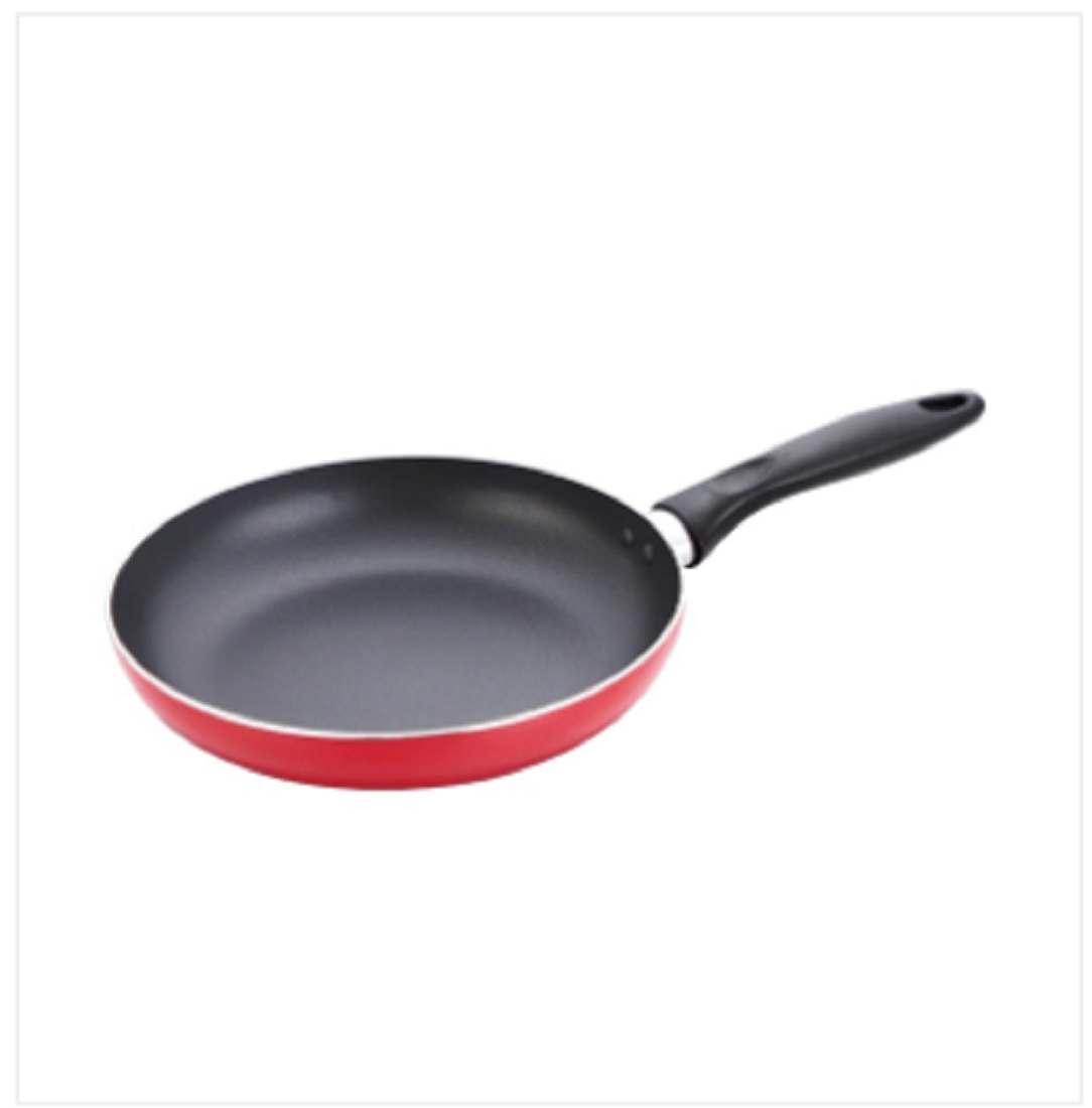 Topper Nonstick Fry Pan Red 22 Cm