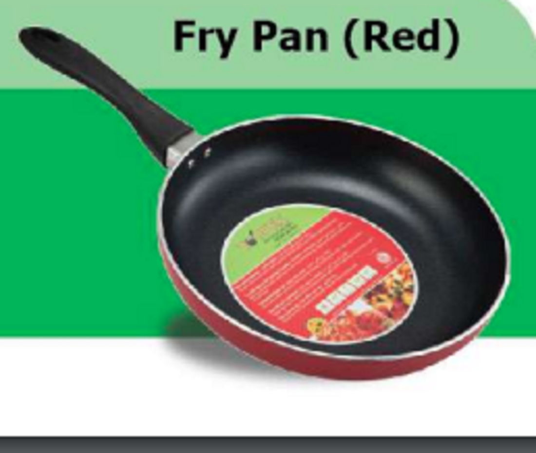 TPR NS Glamour Fry Pan (Red) - 24 cm