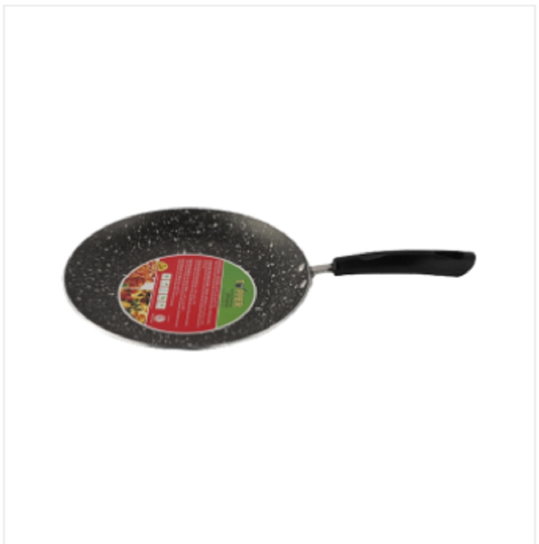 TOPPER Nonstick Glamour Dosa Tawa (Spatter Grey) 26 Cm