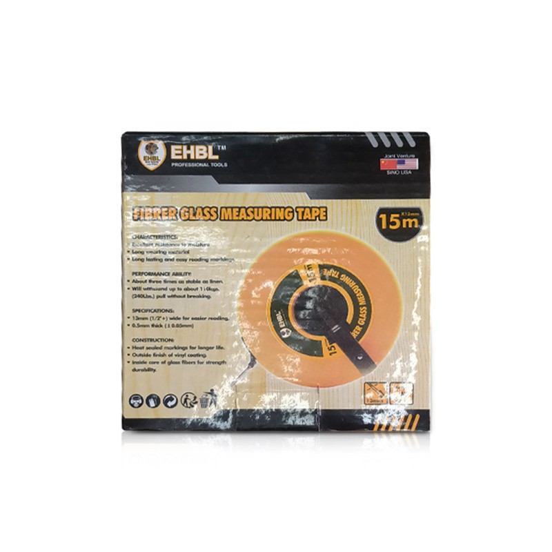 EHBL Fiverglass Tape Measure 50 Feet -Code: 13109