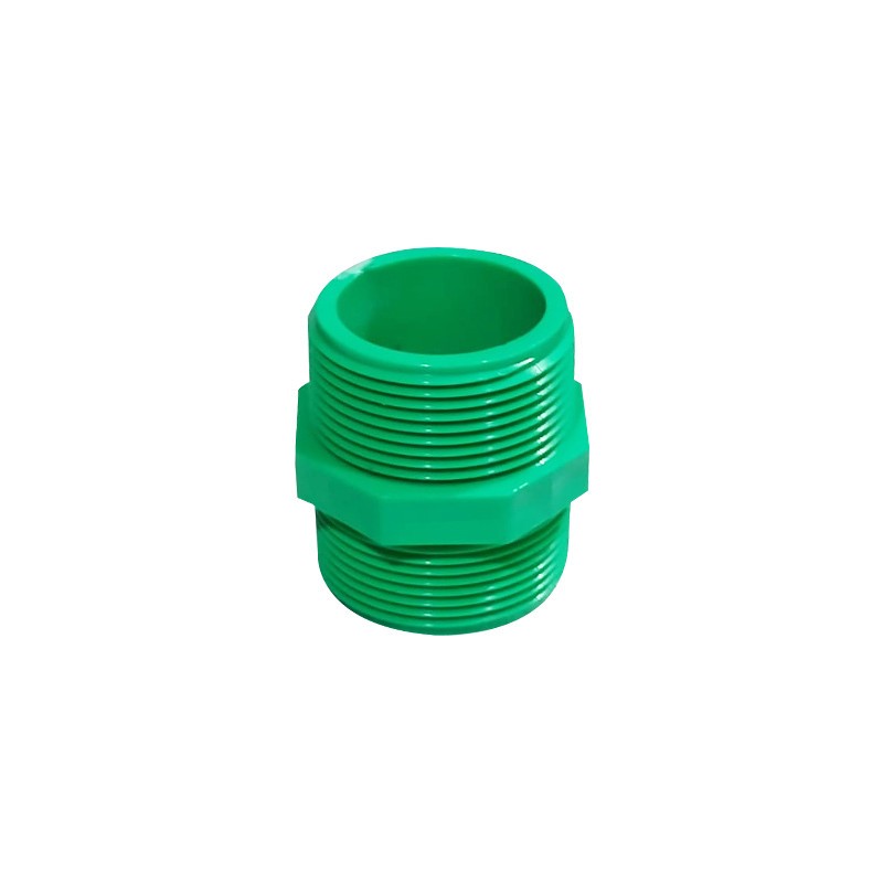 uPVC Thread Nipple 1??"- Code: 12203