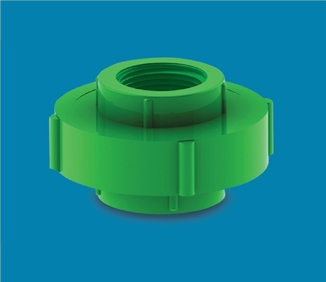 RFL UPVC Thread Union 1/2" Green