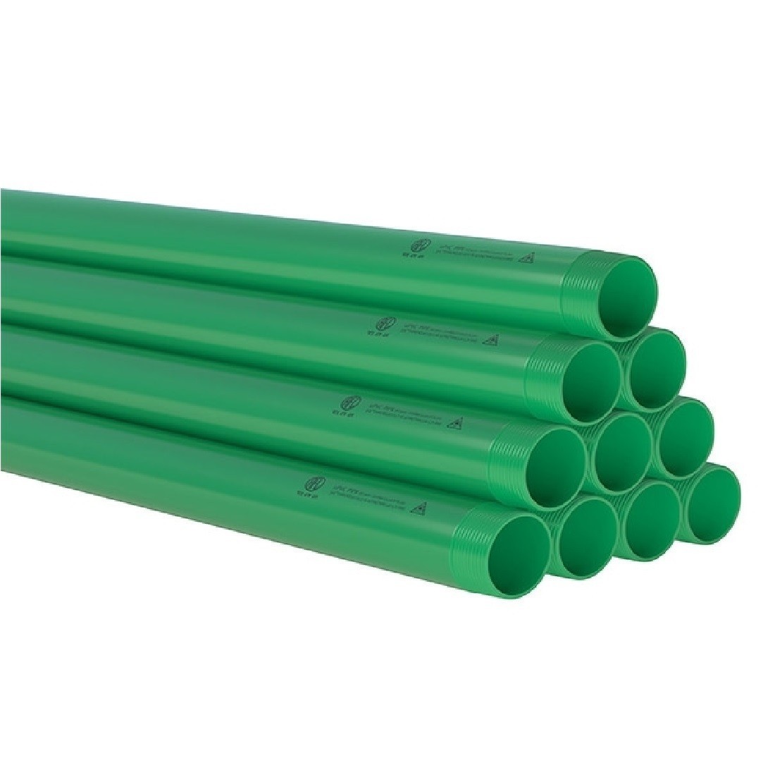 UPVC Thread Pipe 2"X10' Thread (Green) 1 Piece AAAH Code 0044