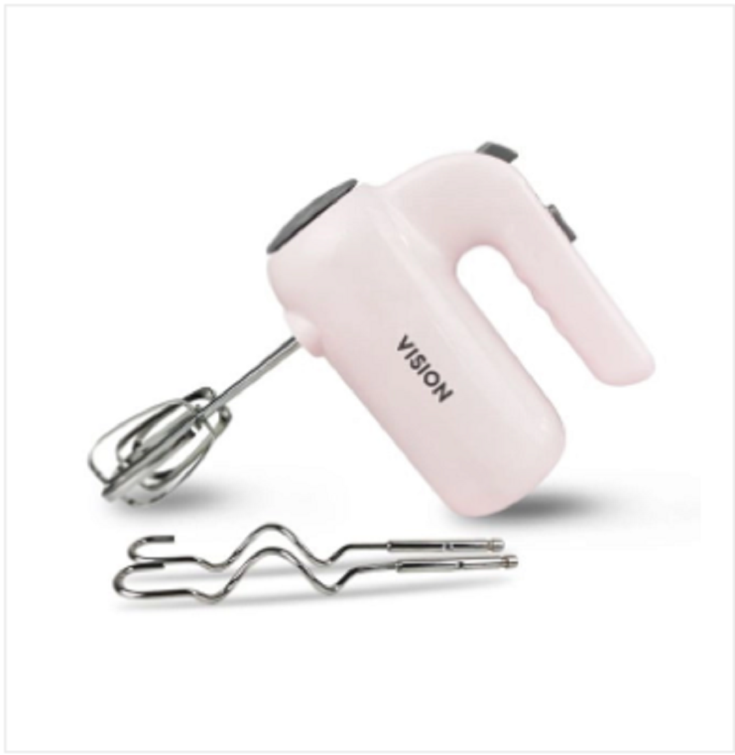VISION Electric Hand Mixer VIS-HM-002 Light Pink